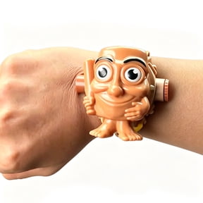 Tung Tung Tung Sahur Wrist Watch Italian Brainrot Analog Timepiece with Baseball Bat Design, Funny Character Watch for Meme Fans Collectible Accessory
