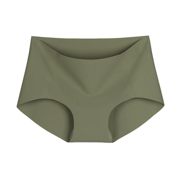 Tungbrin Butt Lifting Panties for Women Mid Rise Stretch Casual Underwear Seamless Full Coverage Solid Briefs