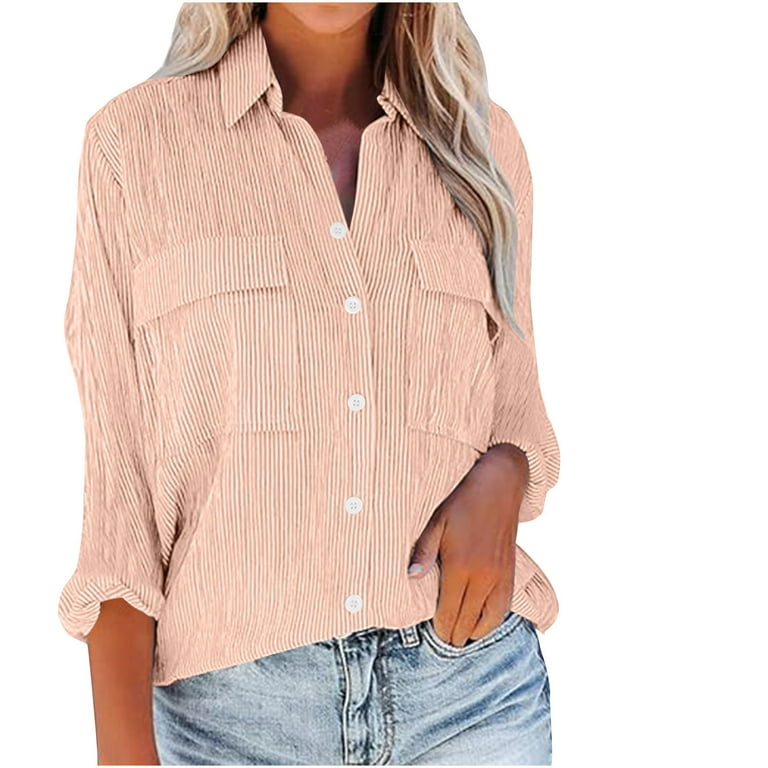 Casual Sweet Leopard Pocket Turndown Collar Tops Casual Sweet Leopard Pocket Turndown Collar Tops