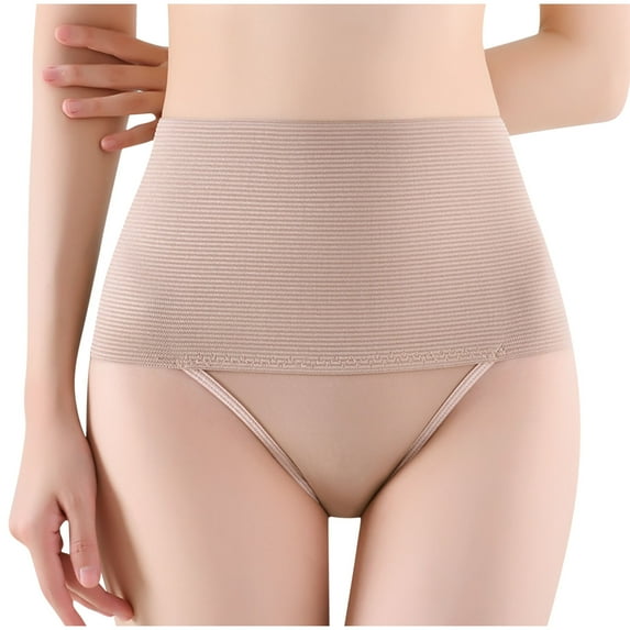 Tungbrin Fashion Women Comfortable Casual Hip Lifting Abdominal Tightening Solid Color Shapewear Bottoms Shapewear Panties