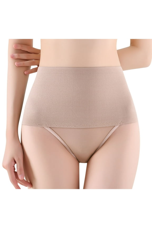 Fashion Women Comfortable Casual Hip Lifting Abdominal Tightening Solid Color Shapewear Bottoms Shapewear Panties