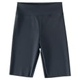 thumbnail image 1 of Tungbrin Girl's Knee Length Leggings Summer Seamless High Waisted Yoga Shorts Stretch Athletic Gym Shorts 2-12 Years, 1 of 6