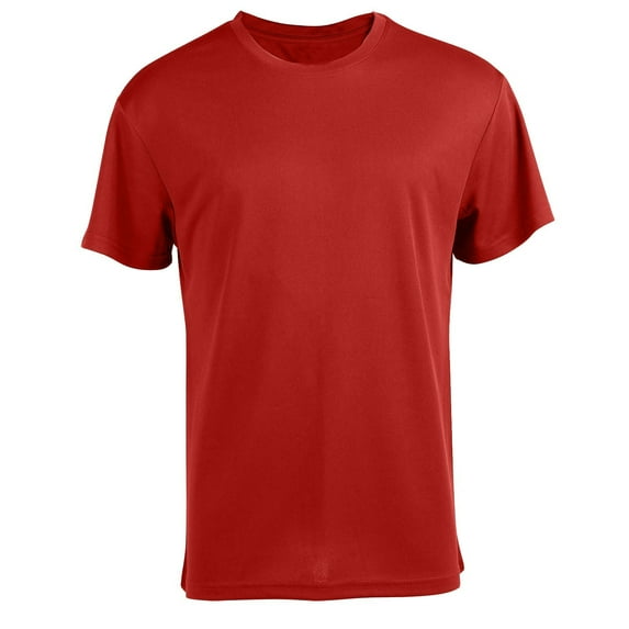 Tungbrin Men's Short Sleeve T Shirts Summer Quick Dry Round Neck Sports Shirt Plus Size Breathable Fitness Running Tees