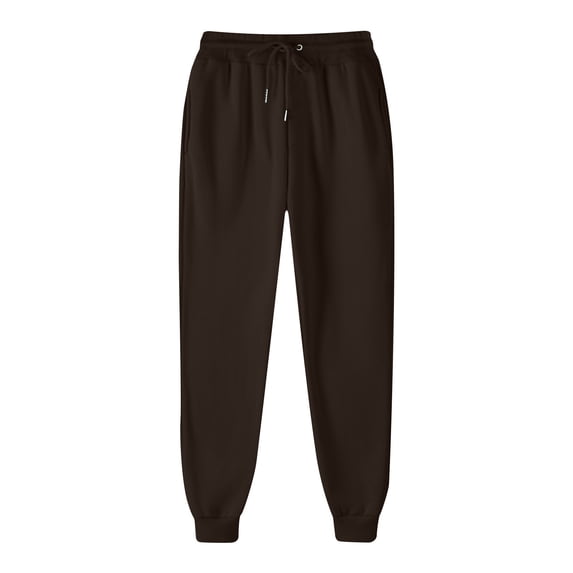 Tungbrin Plus Size Pants for Women Drawstring Elastic Waist Cinch Bottom Trousers with Pockets Soft Comfy Solid Casual Pants