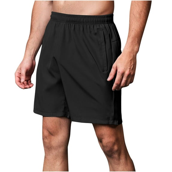 Tungbrin Summer Athletic Gym Shorts Mens Casual High Elastic Waist Running Short Lightweight Breathable Sports Shorts