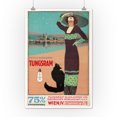 thumbnail image 1 of Tungsram Vintage Poster (artist: Farago, Geza) c. 1913 (12x18 Art Print, Wall Decor Travel Poster), 1 of 1