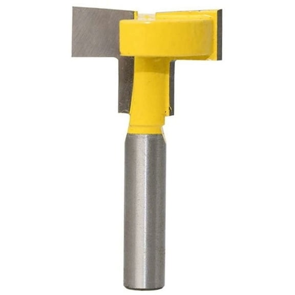 Tungsten Alloy Steel Bodies, Perma-SHIELD Coating for Heat & Build-Up Resistance, Anti-Kickback Design Ensuring Safe Installation, Keyhole Router Bits Set for Professional