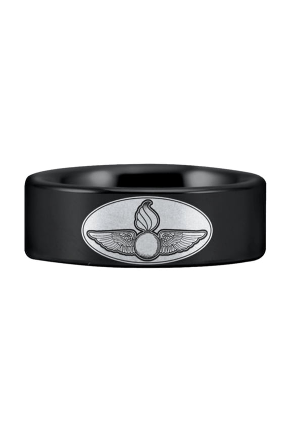 Tungsten Aviation Ordnance Ring