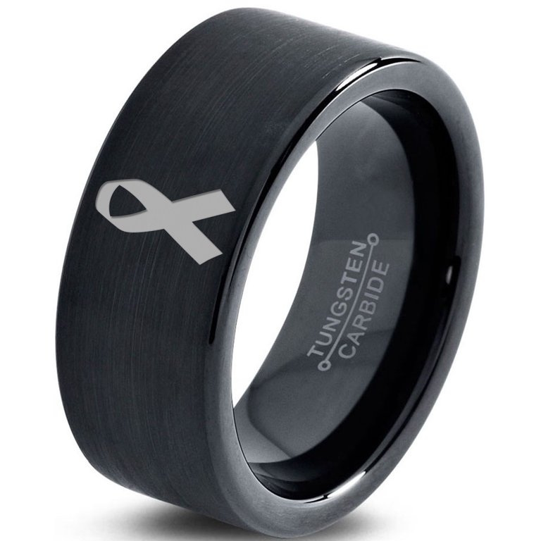 Men's ribbon wedding bands