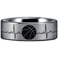 thumbnail image 1 of Tungsten Basketball Lifeline Ring, 1 of 6