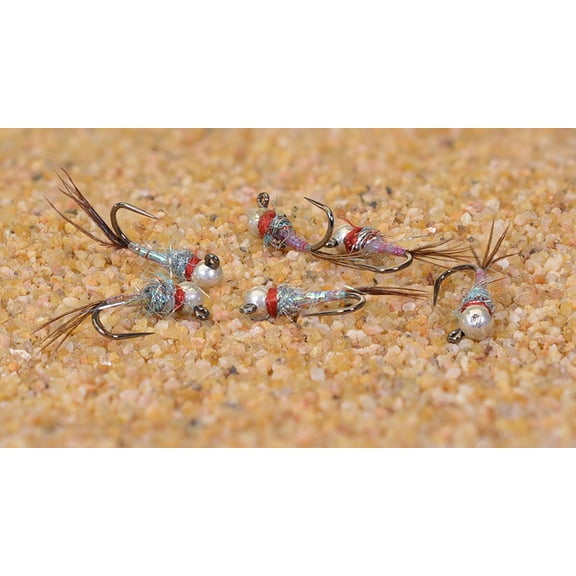 Tungsten Bead  Jig Fly - Euro Nymph - Hanak - 6ct Pack