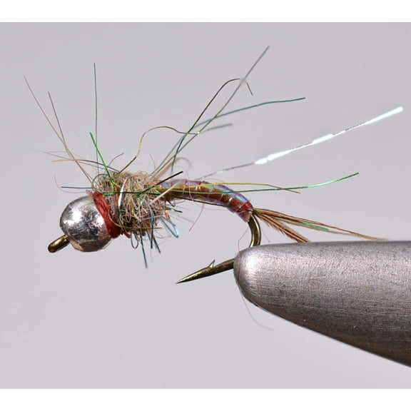 Tungsten Bead  Midge Nymph Fly | 12 Flies | Mustad