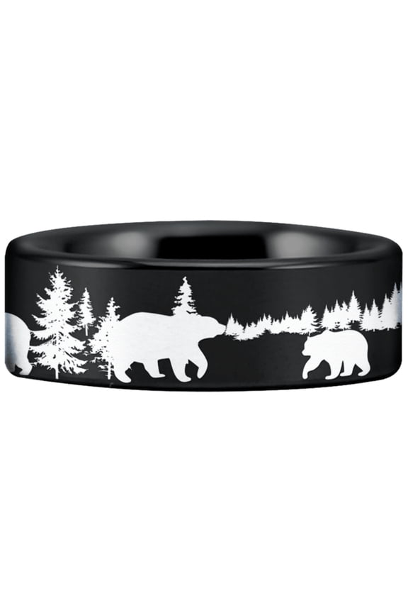 Tungsten Bear Ring