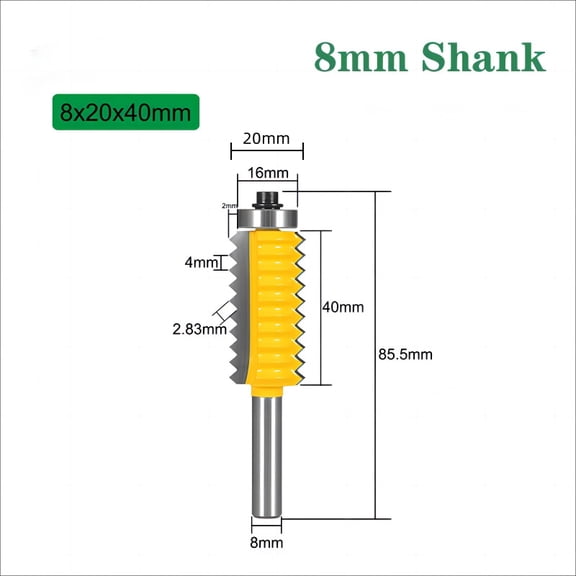 Tungsten Carbide Cutters for Woodworking and Metalworking Industrial Quality, High-Speed Steel Body