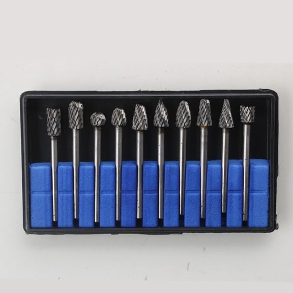 Tungsten Carbide Drill Bit burr Rotary File 3mm engraving grinding chamfering