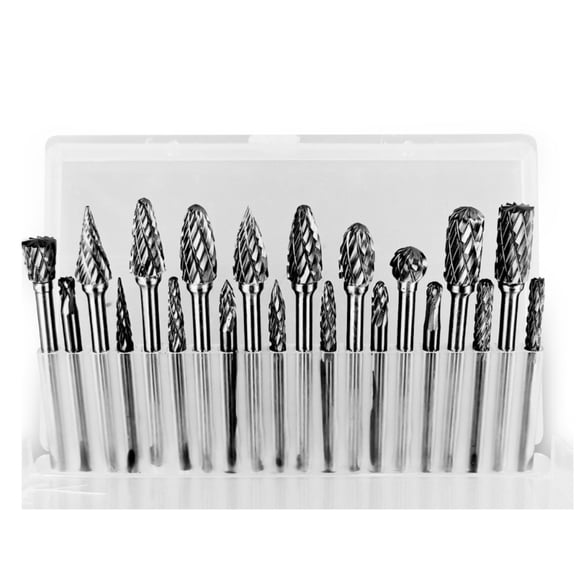 Tungsten Carbide Grinding Heads Rotary Burr Set for Precise Grinding Polishing on Various Materials Jewelry Model Making