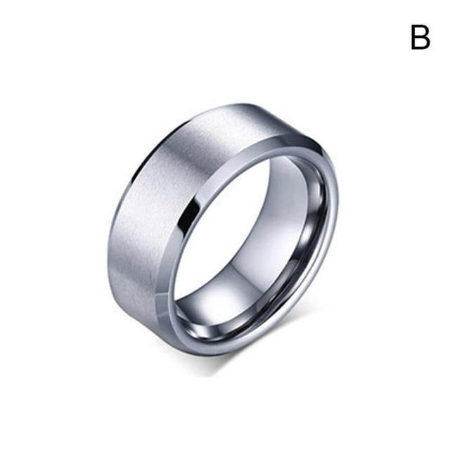 Tungsten Carbide Men's Ring Wedding Engagement Ring For Man NEW G0 ...