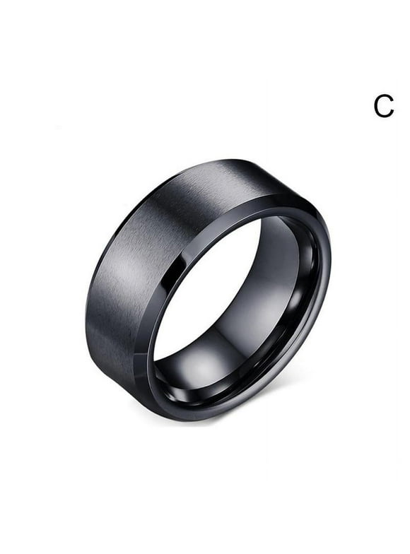 Tungsten Carbide Men's Ring Wedding Engagement Ring NEW For Man Jewelry K9R0