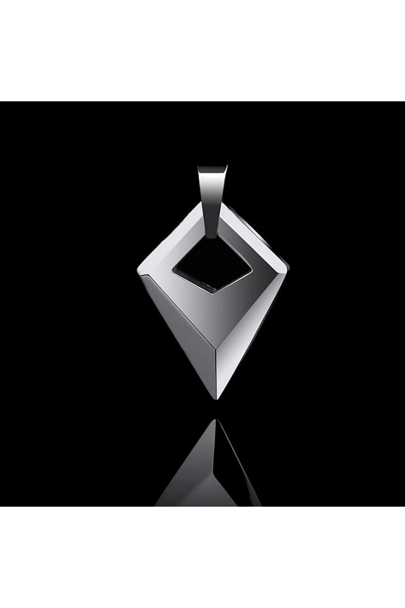 Tungsten Carbide Pendant High Polish Arrow Head 18" length Wheat Chain Limited Production