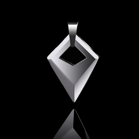 Tungsten Carbide Pendant High Polish Arrow Head 26" length Wheat Chain Limited Production