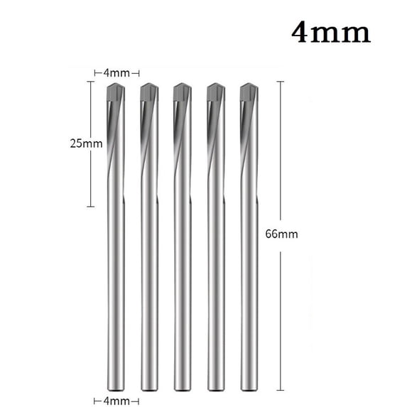 Tungsten Carbide steel hard Alloy drill stainless steel spring steel 3-12mm