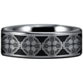 thumbnail image 1 of Tungsten Celtic Cross Ring, 1 of 6