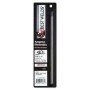 E3 Tungsten Electrode, 1/8 in dia x 7 in L, 3 PK
