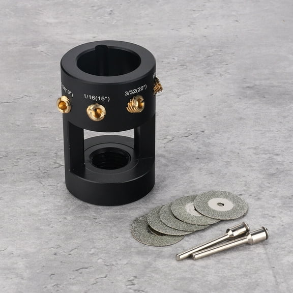 Tungsten Electrode Sharpener Grinder Multi-Angle Offsets Tool, TIG Welding!