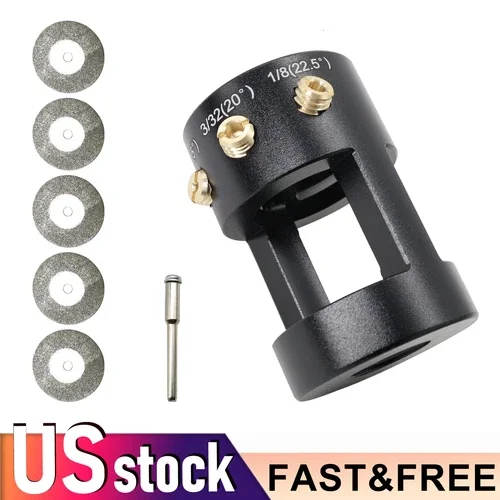 Tungsten Electrode Sharpener Grinder Multi-Angle Offsets Tool, Tig Welding!