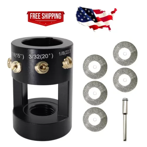 Tungsten Electrode Sharpener Grinder Multi-Angle Offsets Tool, Tig Welding!