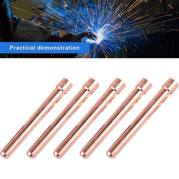 Tungsten Electrode Tig Torch Consumable Chuck For Wp17 Wp18 Wp26 1.0Mm 0.04In YIWEI