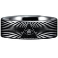 thumbnail image 1 of Tungsten Eye of Providence Ring, 1 of 6