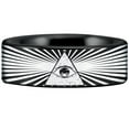 thumbnail image 1 of Tungsten Eye of Providence Ring, 1 of 6