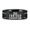 thumbnail image 1 of Tungsten Fantasy Football Championship Ring (8mm), 1 of 7