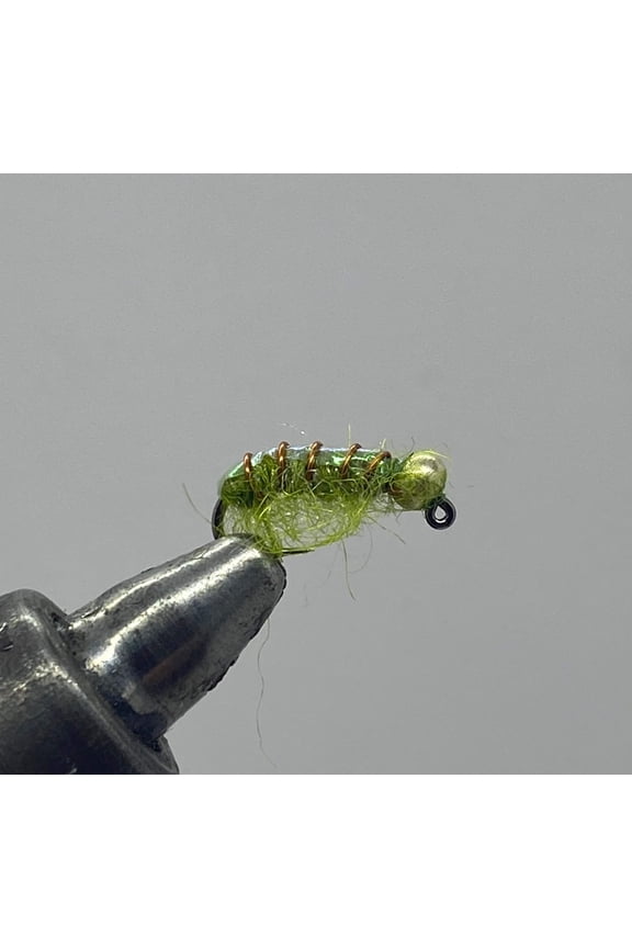 Tungsten Jig Scud - Olive - Nymph