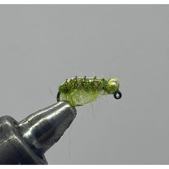 Tungsten Jig Scud - Olive - Nymph