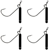 Tungsten Jika Rig - 3/16oz- #2/0 Hook - Never Chip Black