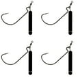 thumbnail image 1 of Tungsten Jika Rig - 3/8oz- #2/0 Hook - Never Chip Black, 1 of 8