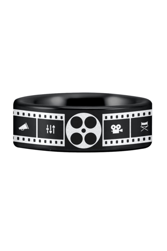 Tungsten Movie Lover's Ring