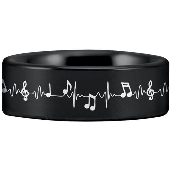 Tungsten Music Lifeline Ring