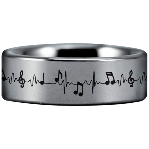 Tungsten Music Lifeline Ring