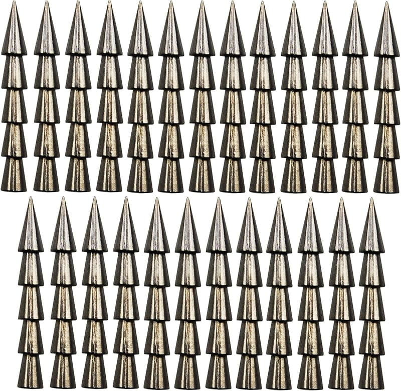 Tungsten Nail Weights For Bass Fishing - 35pcs Insert Sinkers Kit For Worm, Neko & Wacky Rigs, 7 Sizes