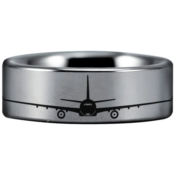 Tungsten Pilot's Ring