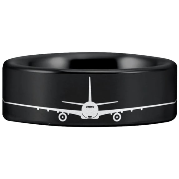 Tungsten Pilot's Ring