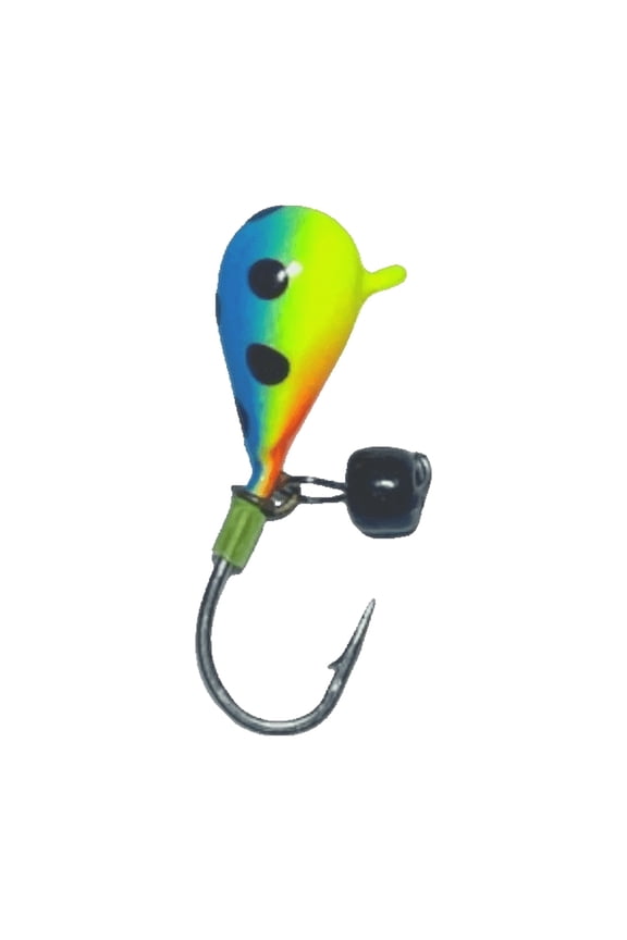 Tungsten Raindrop Blue Trout Chain 4mm