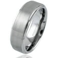thumbnail image 1 of Tungsten Rings for Men Wedding Bands for Him Womens Wedding Bands for Her 6mm Brushed Finished Venice, 1 of 8