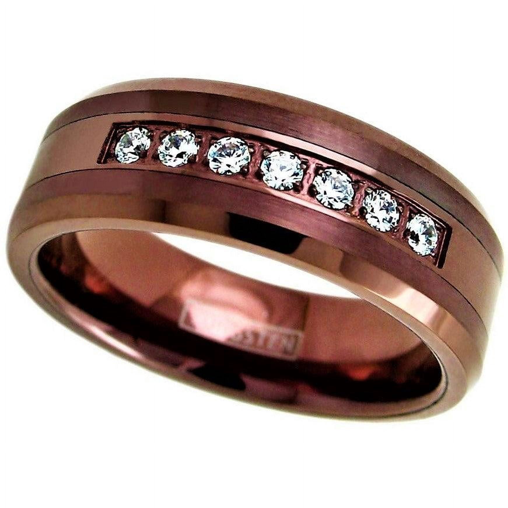 Tungsten Rings for Men Wedding Bands for Him Womens Wedding Bands