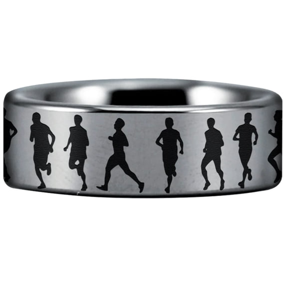 Tungsten Runner's Ring