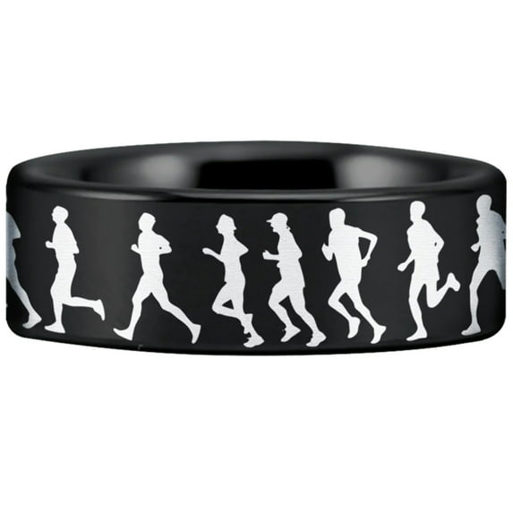 Tungsten Runner's Ring