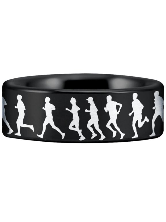 Tungsten Runner's Ring